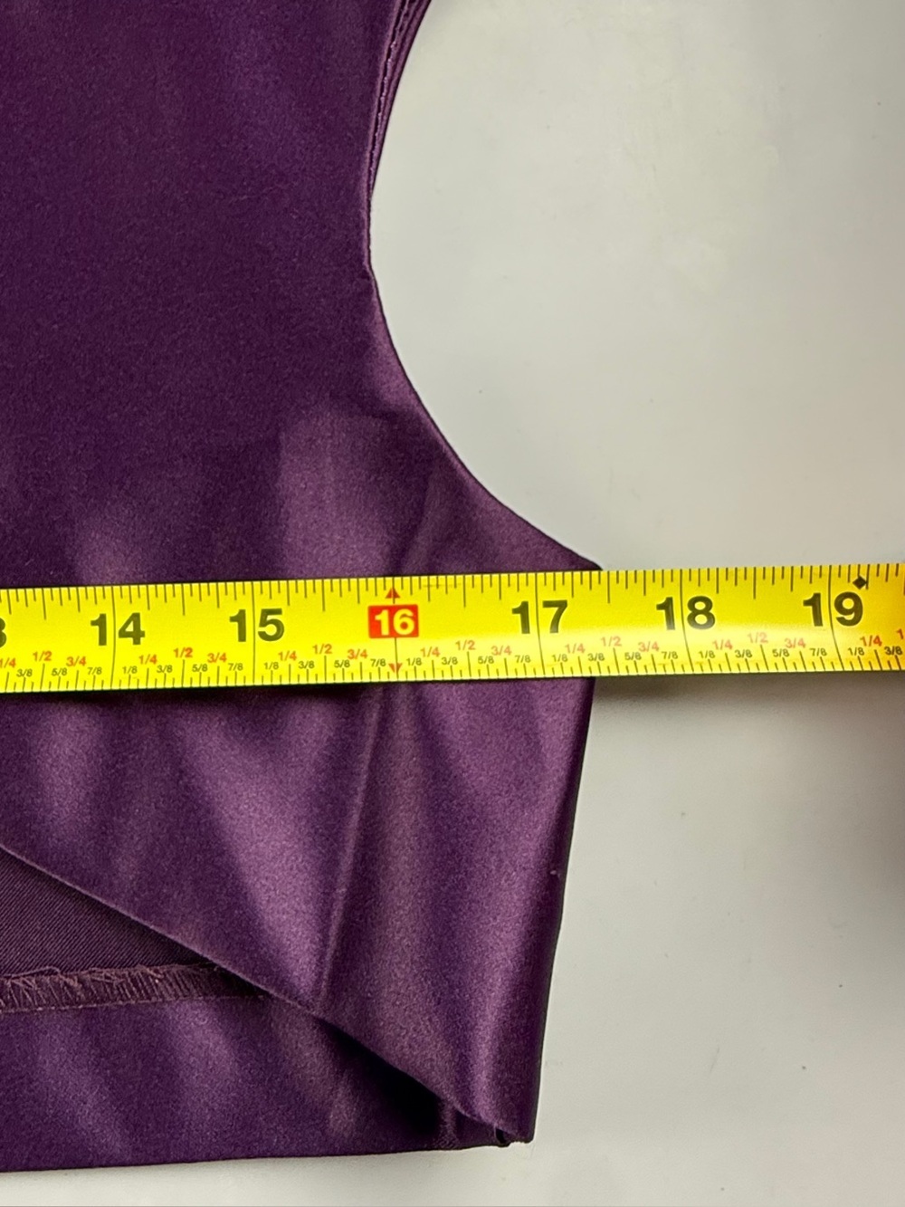 vtg Y2K Scott McClintock Purple Satin Bolero Shrug Formal Evening Jacket 10 M - Picture 6 of 8